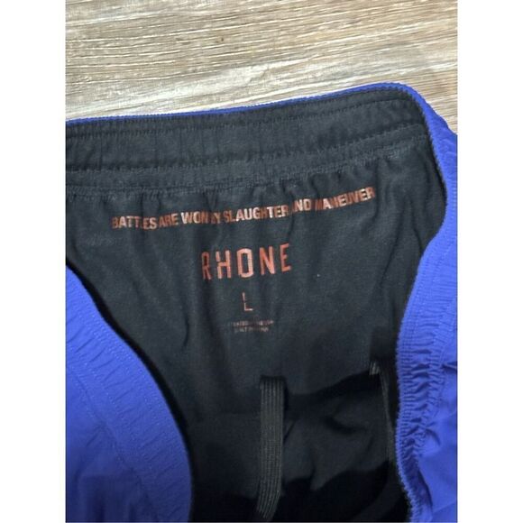 Rhone navy lined performance tech shorts L - Picture 5 of 9